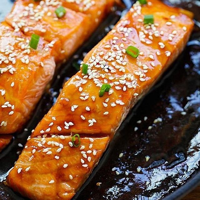 Ballı Teriyaki Somon