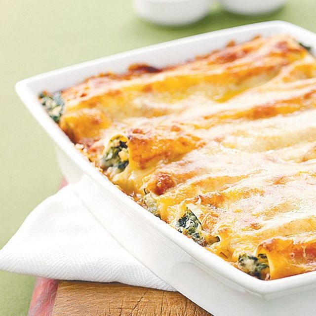 Ispanaklı Lorlu Cannelloni