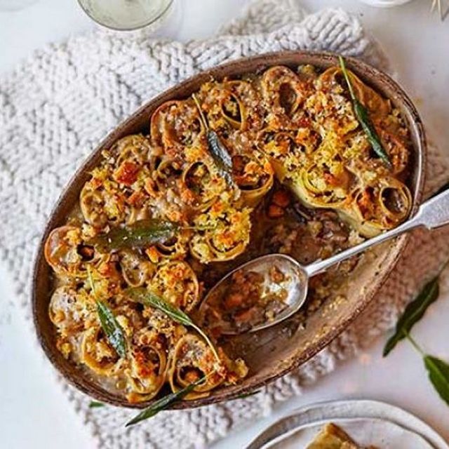 Mantarlı Kestaneli Rotolo