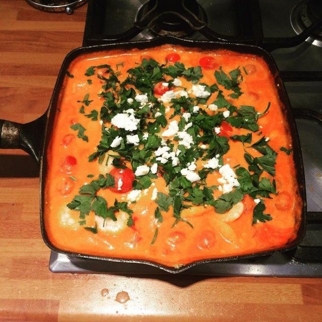 Karides Saganaki